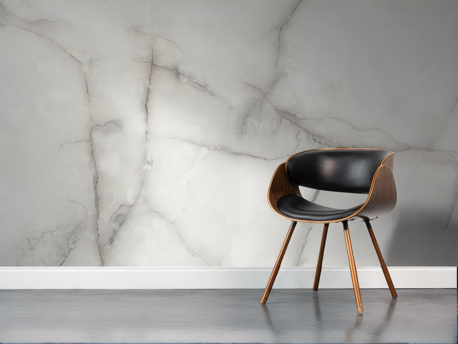 Vinilo Texturas Efecto Mármol "Blanco Clásico"