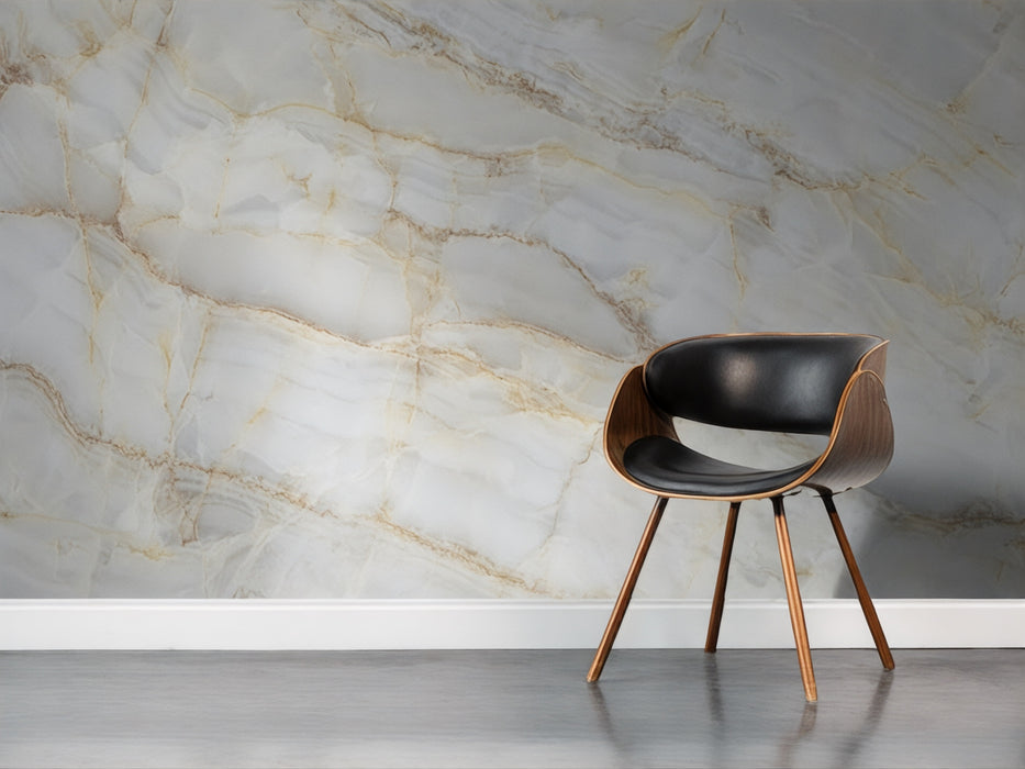 Vinilo Texturas Efecto Mármol "Perla Azulada"