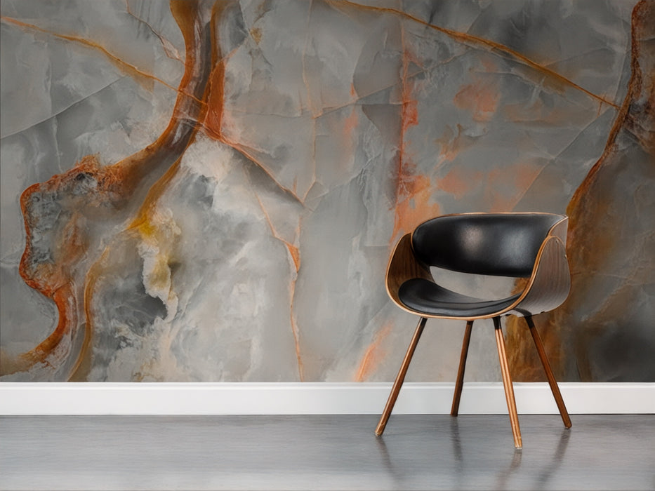 Vinilo Texturas Efecto Mármol "Óxido Volcánico"