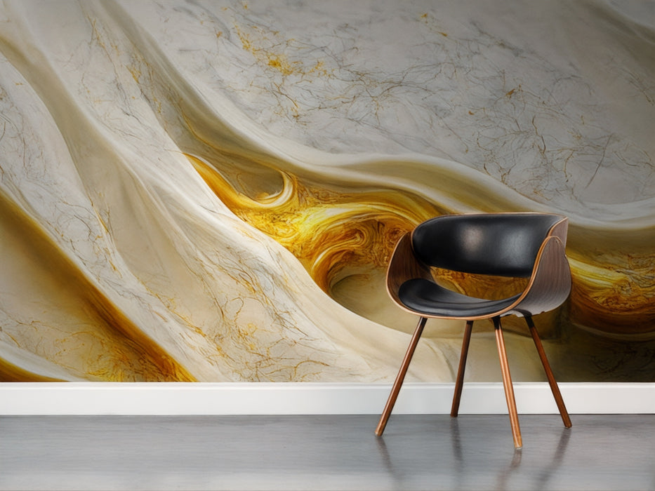 Vinilo Texturas Efecto Mármol "Duna Dorada"