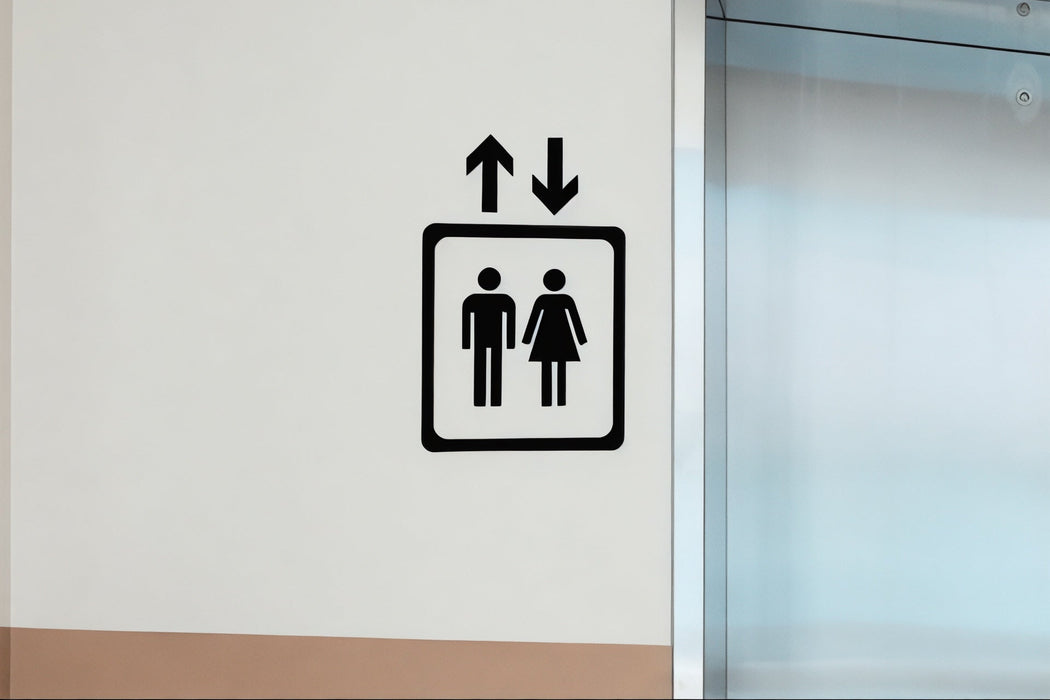 Vinilo Señalización Diseño - Ascensor 2