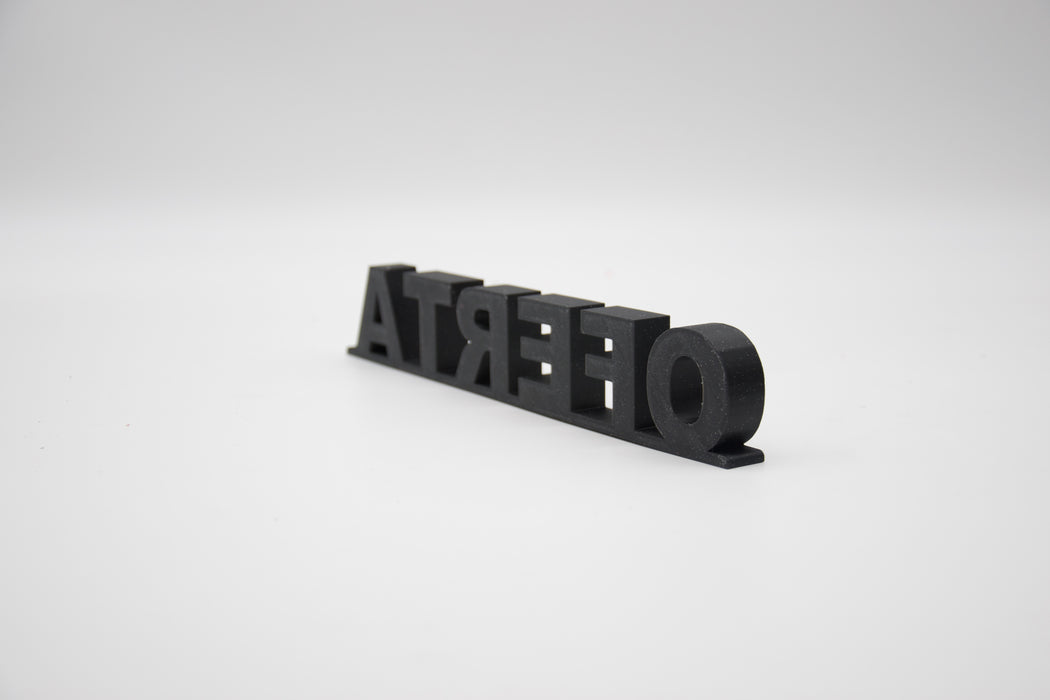 Pack de Letras "OFERTA" en 3D