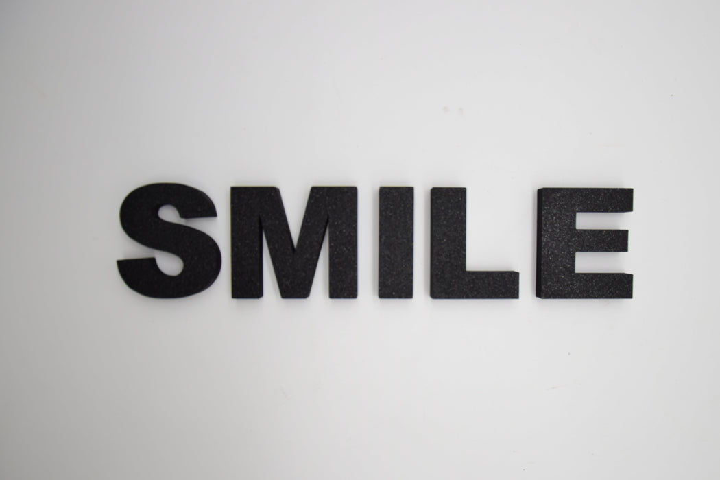 Pack de Letras "SMILE" en 3D