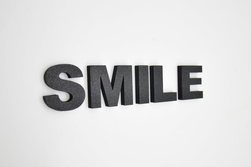 Pack de Letras "SMILE" en 3D