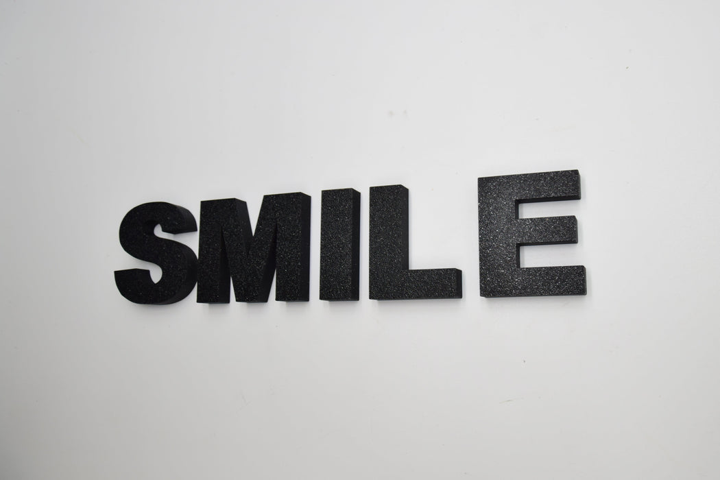 Pack de Letras "SMILE" en 3D