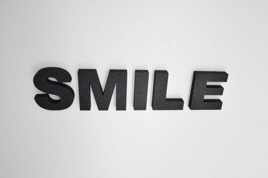 Pack de Letras "SMILE" en 3D