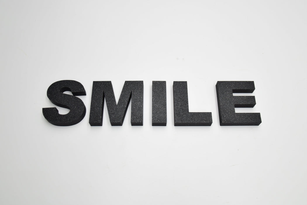 Pack de Letras "SMILE" en 3D