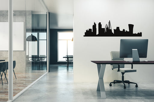 office interior with copy space on wall