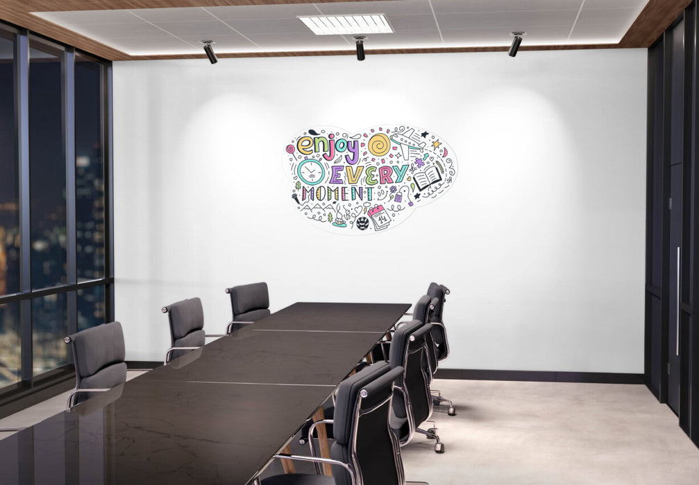 Blank office wall interior logo Mockup