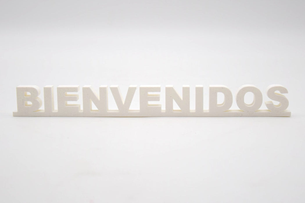 Pack de Letras "BIENVENIDOS" en 3D