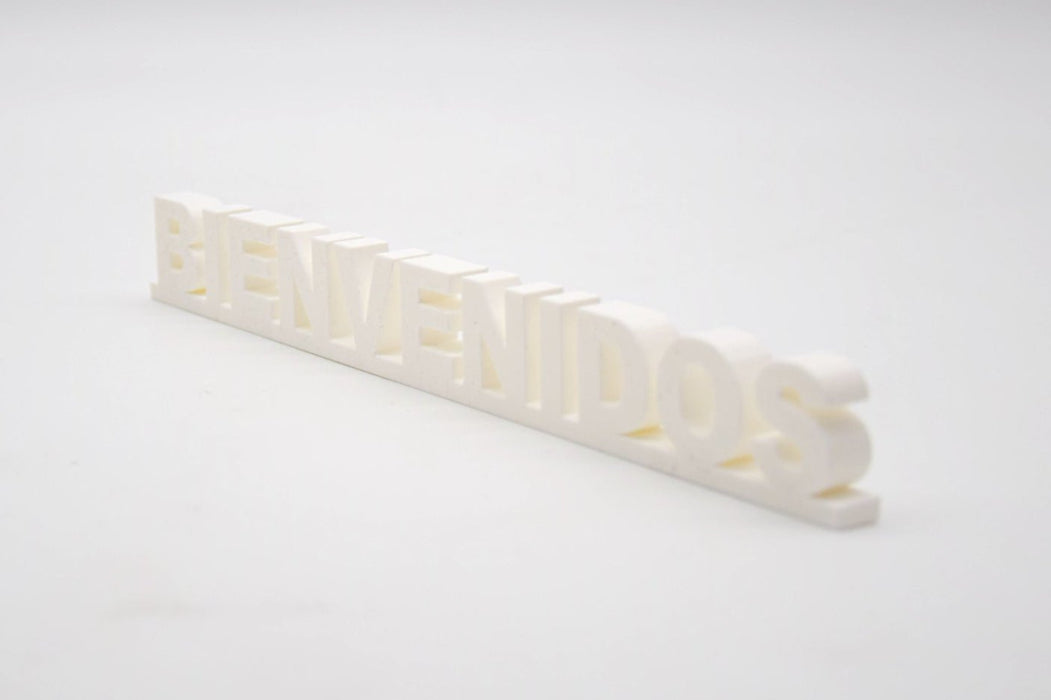 Pack de Letras "BIENVENIDOS" en 3D