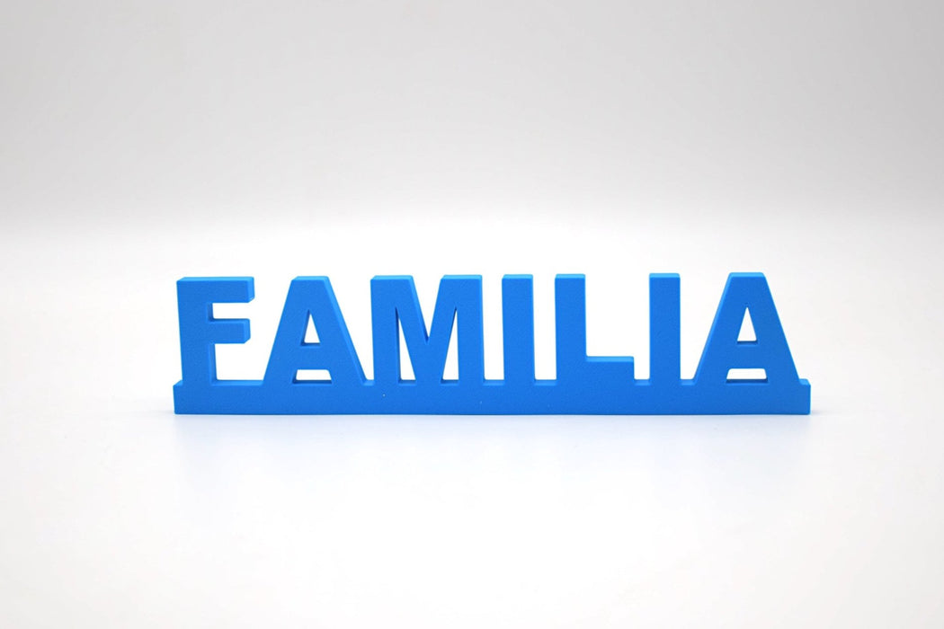 Pack de Letras "FAMILIA" en 3D