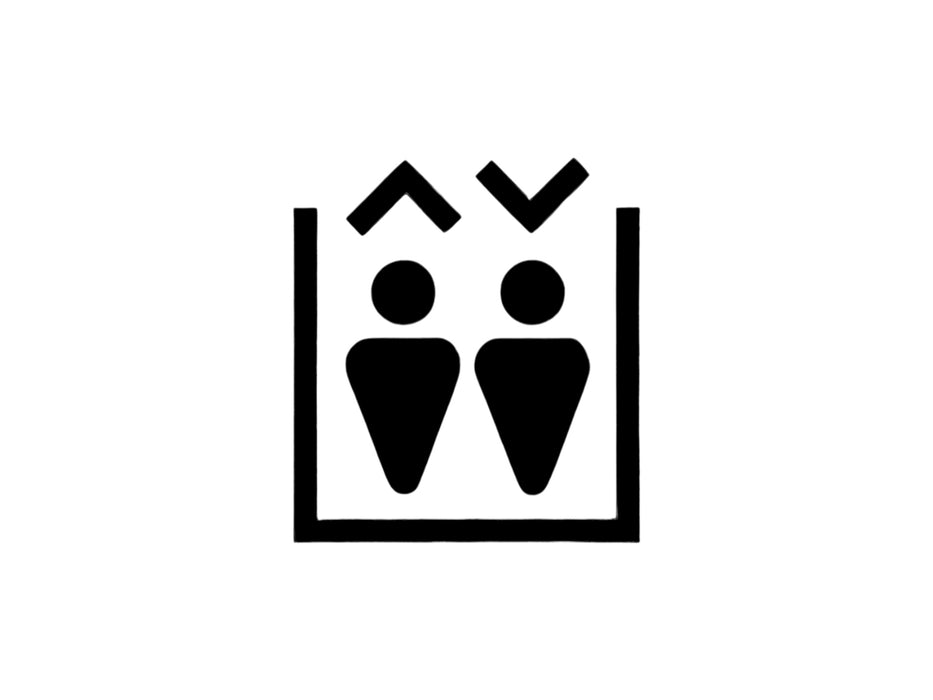 Vinilo Señalización Diseño - Ascensor 1