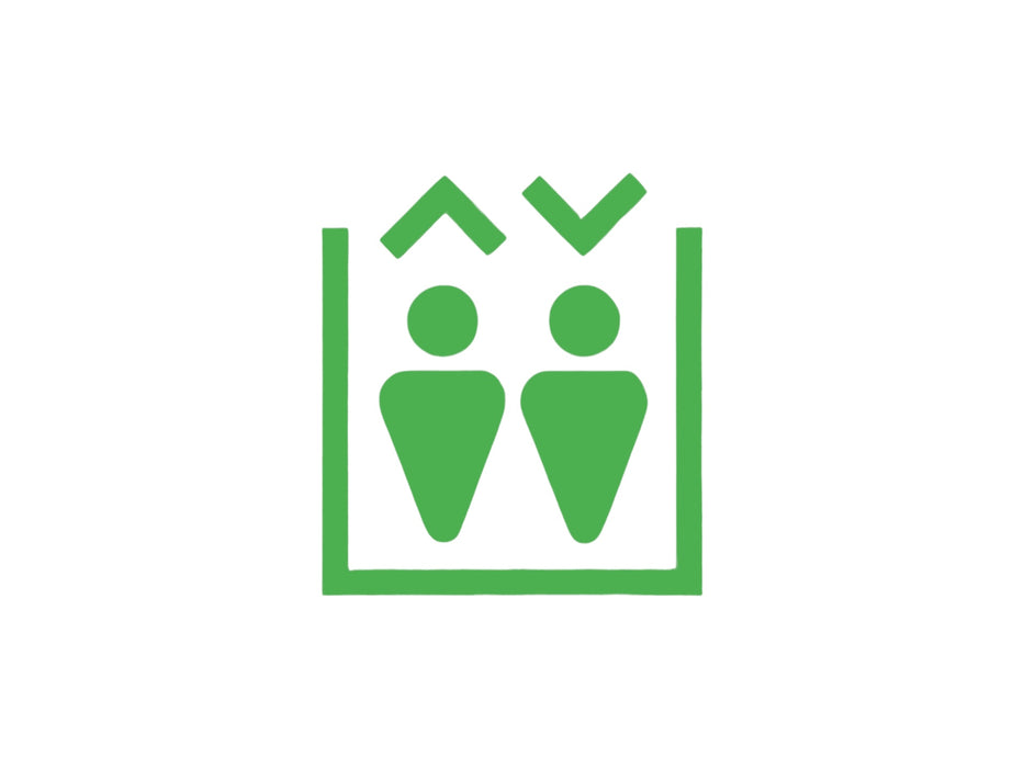 Vinilo Señalización Diseño - Ascensor 1