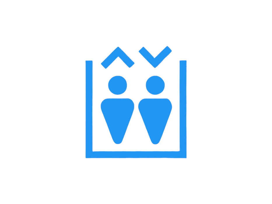 Vinilo Señalización Diseño - Ascensor 1