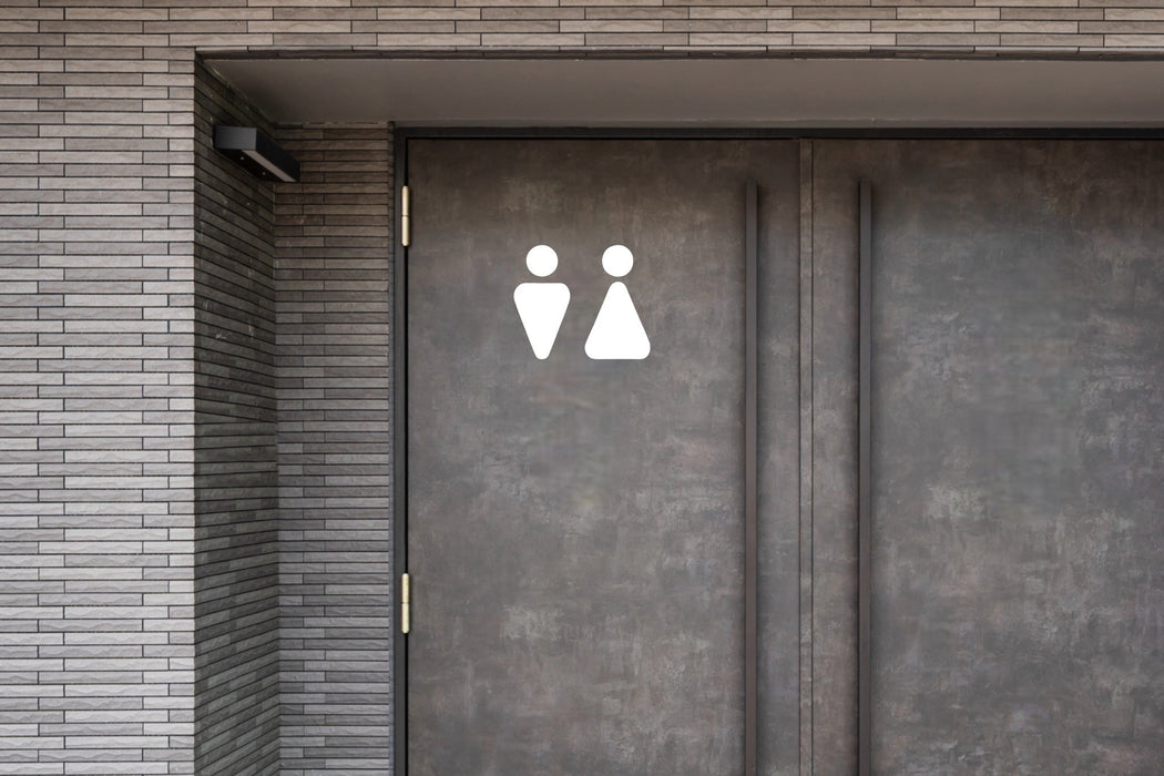 Vinilo Pictograma Diseño - Aseos 1