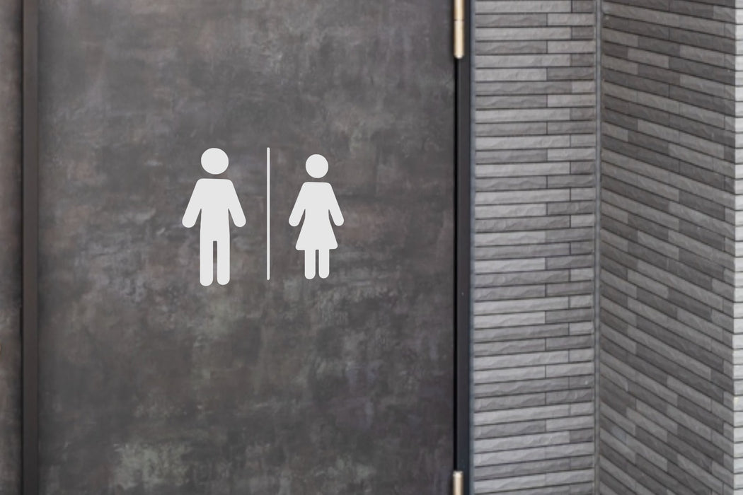 Vinilo Pictograma Diseño - Aseos 2