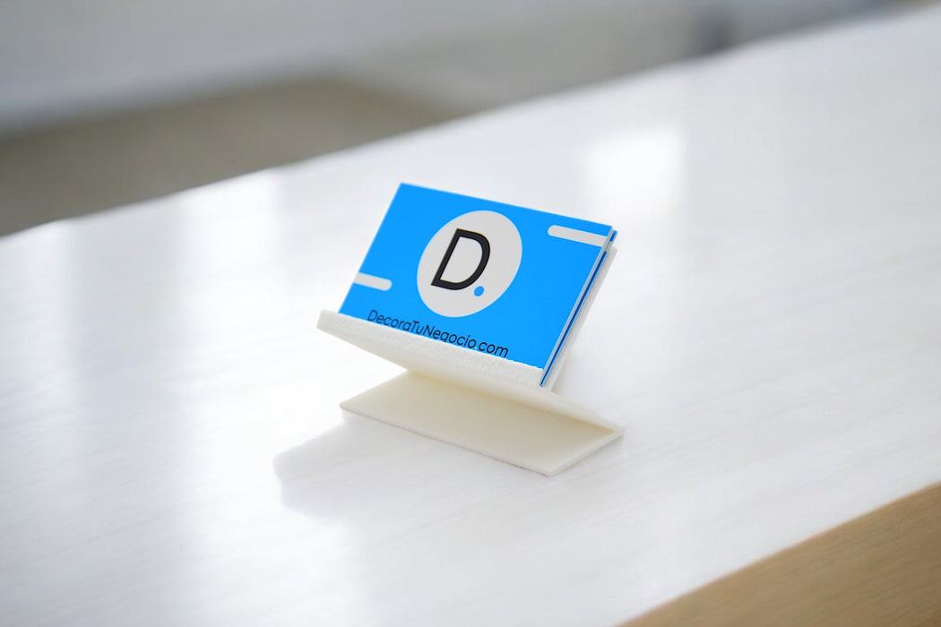 Expositor de Tarjetas Minimalista