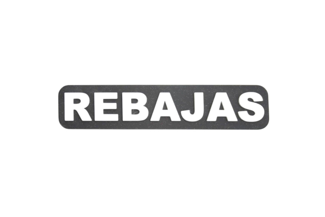 Placa 3D Rebajas