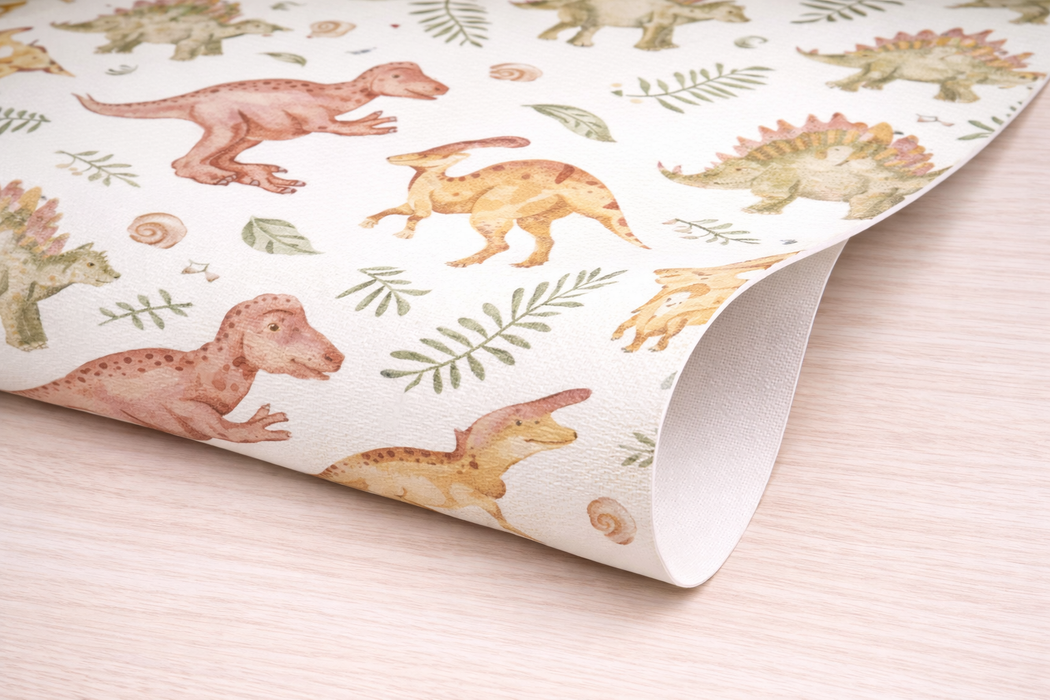 Vinilo de Texturas con Efecto infantil "Dinosaurios"