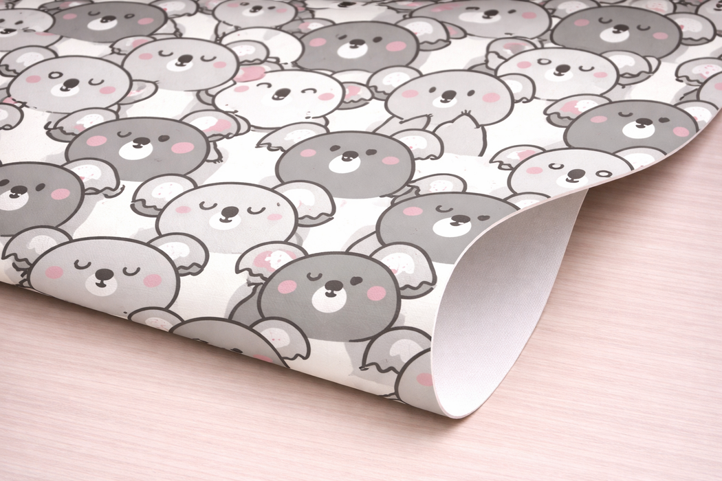 Vinilo de Texturas con Efecto infantil "Koalas"