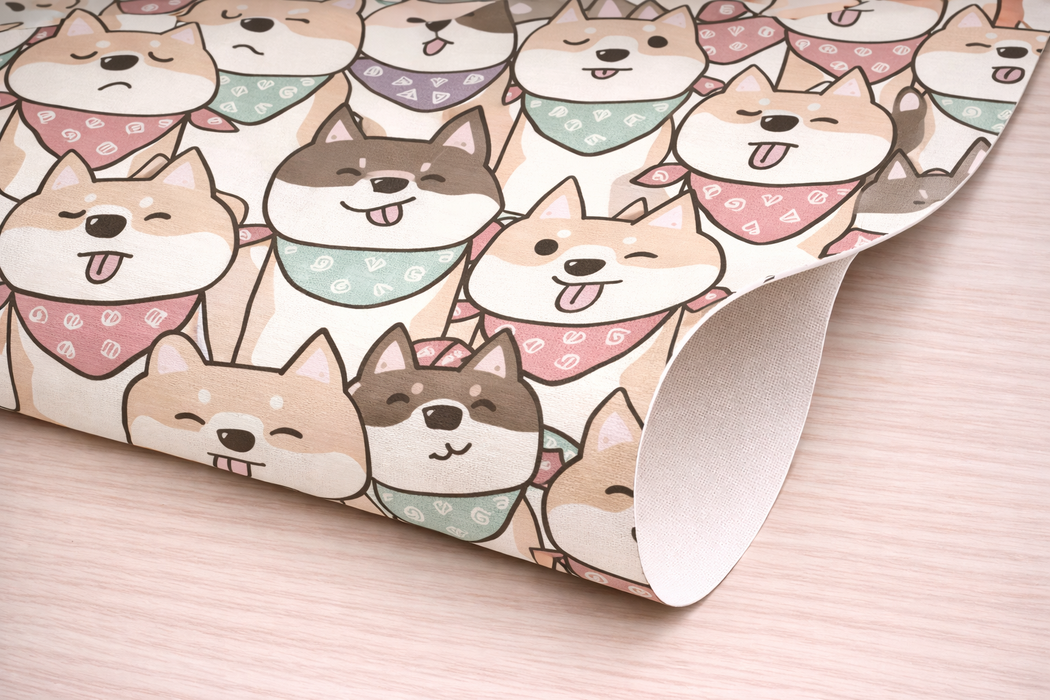 Vinilo de Texturas con Efecto infantil "Perros"